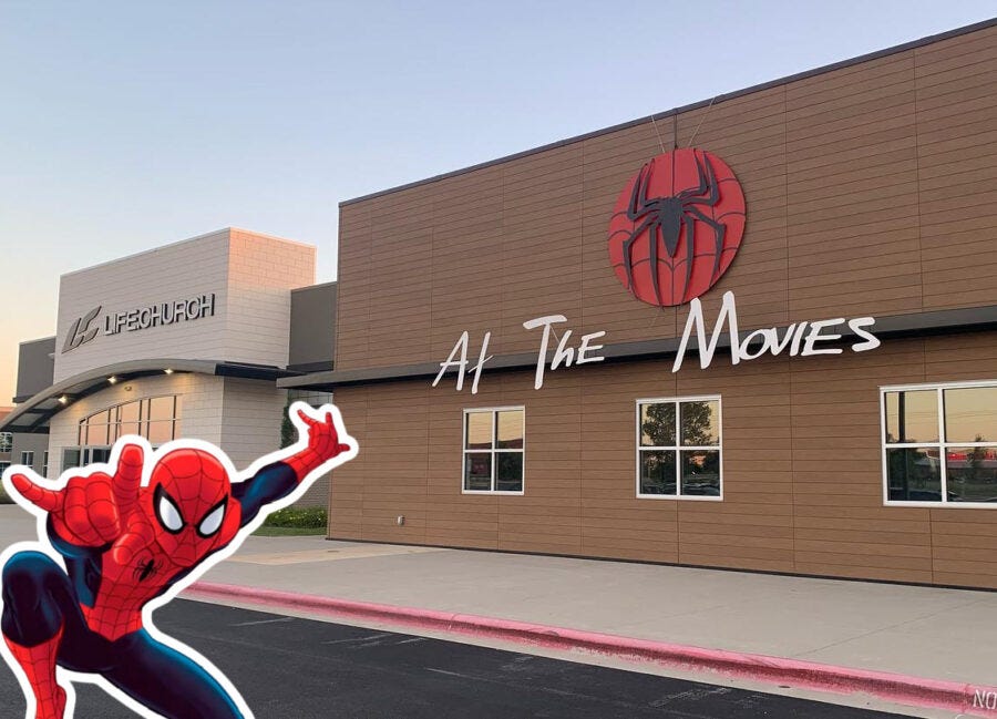 Megachurch Puts on ‘Spiderman’ Themed Church Service +Webslingers Galore!