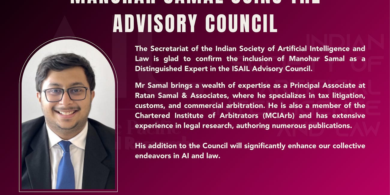 Manohar Samal joins the ISAIL Advisory Council
