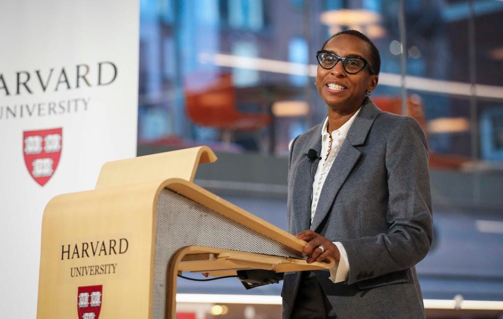 Claudine Gay, President of Harvard University, is a clear Plagiarist, like POTUS Biden & Fareed Zakaria, she is a quasi-intellectual who is underqualified, mediocre, lacks academic depth & quality
