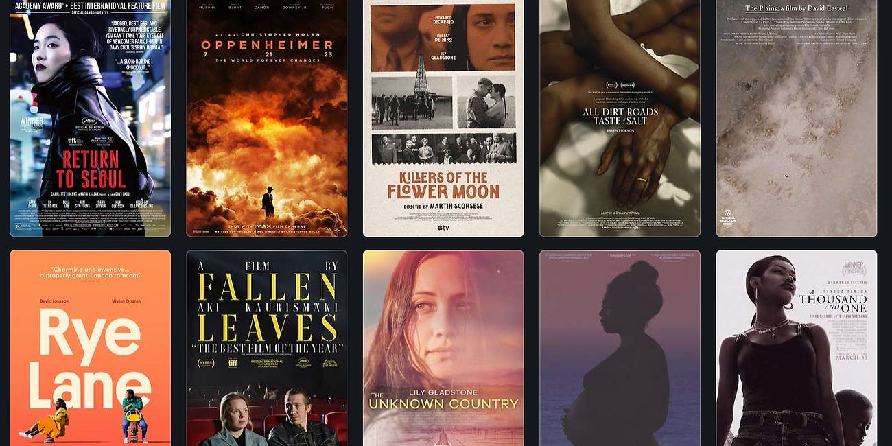 Overstreet's Favorite Films of 2023 — Part Two: Runners-Up (Top-Ten Worthy)