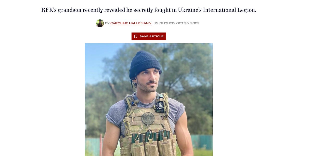 The Ukraine War Looks Kind of Glamorous