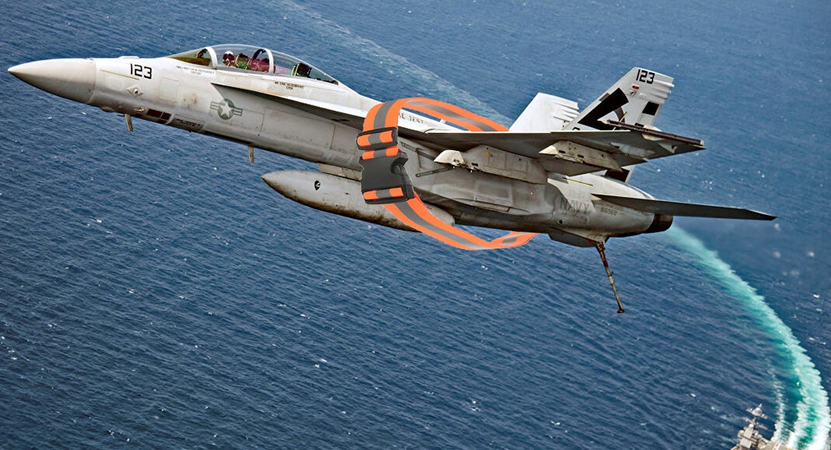 Navy fighter jets issued reflective belts to reduce friendly-fire incidents