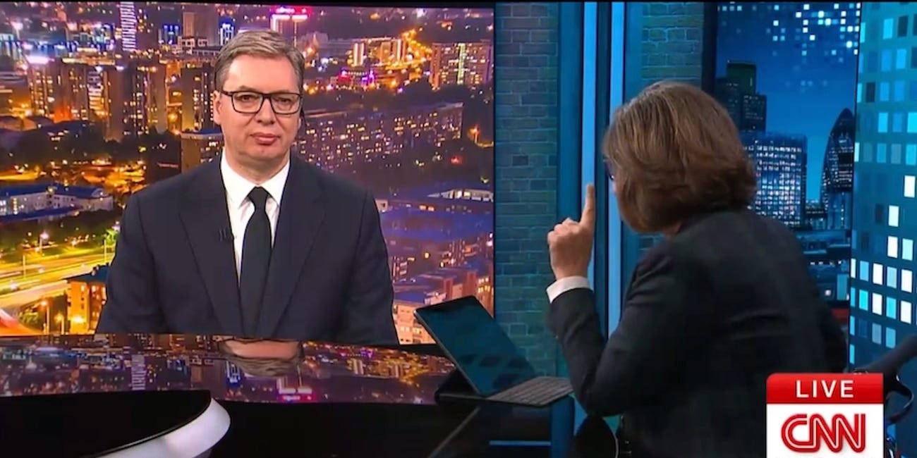 Serbian President Addresses Rising Tensions in Exclusive CNN Interview