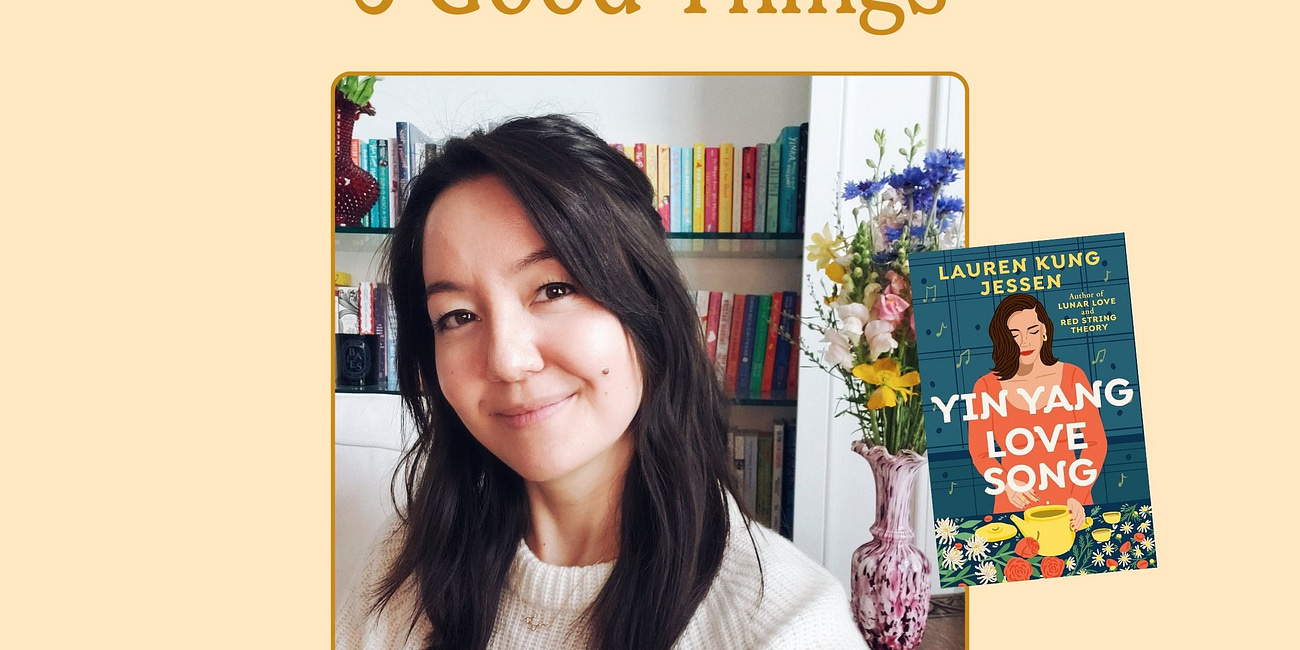 Recs #76: Romance author Lauren Kung Jessen’s favorite things