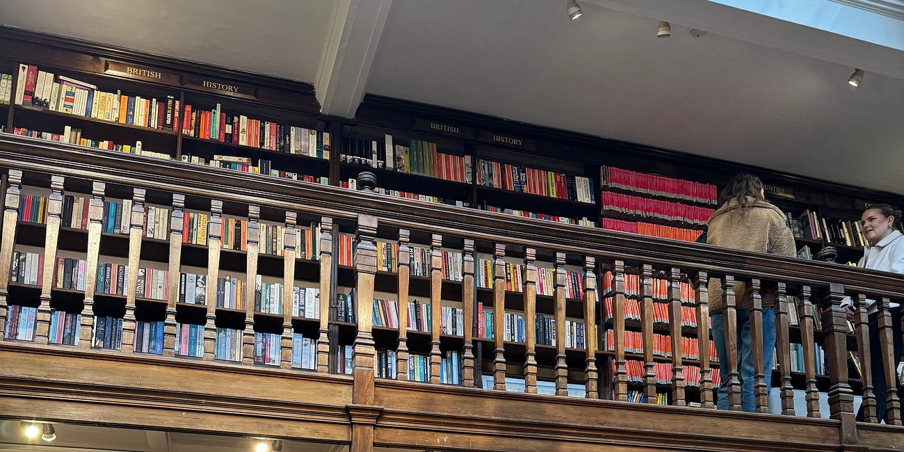 everything I bought at Daunt Books