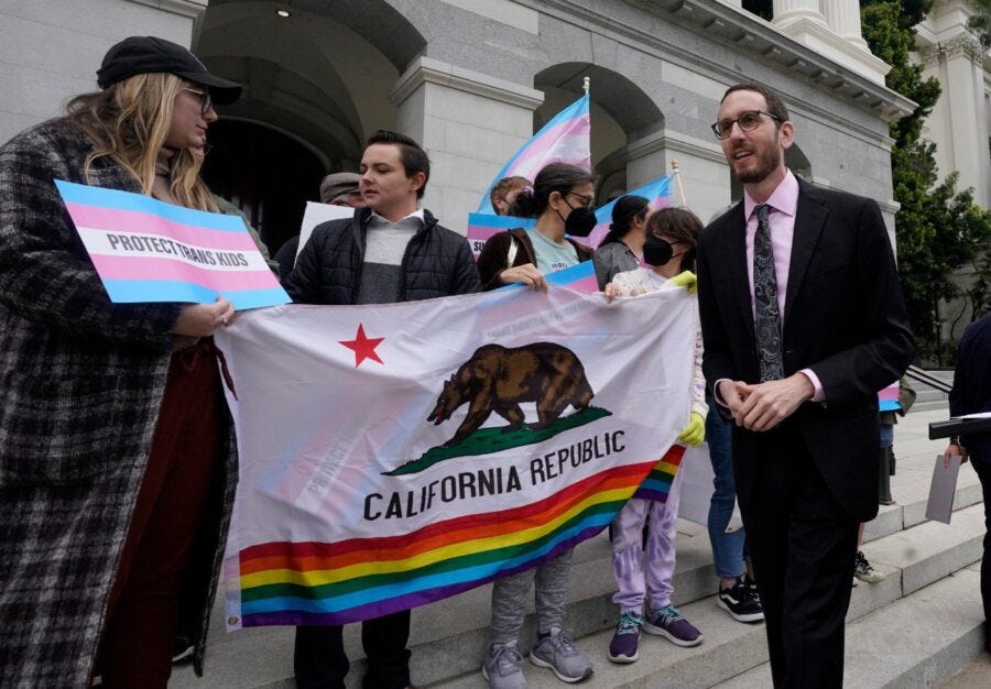 California Bill Equates Refusing to Let a Child Transition with Child Abuse