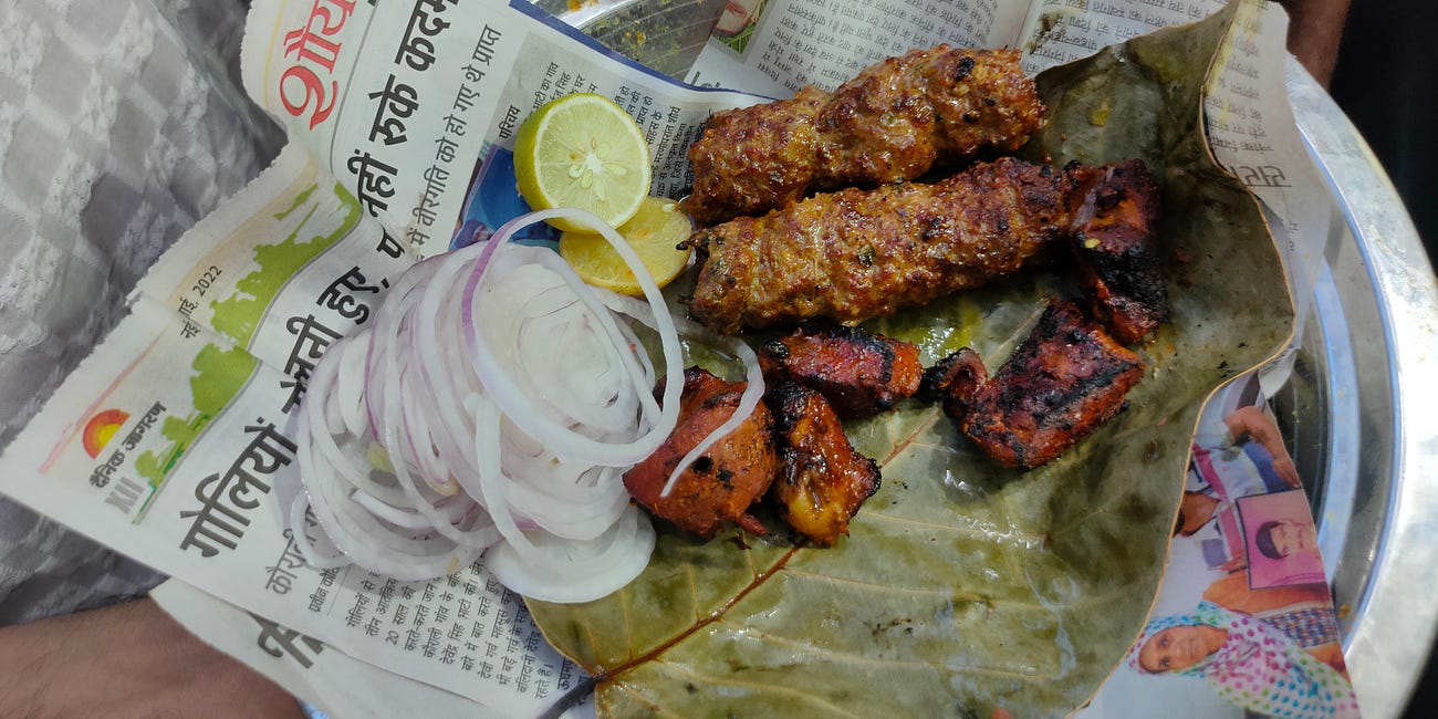 Threads of Cotton laced with Flavour : Kaley Baba Kabab Waley in Gali Suiwalan