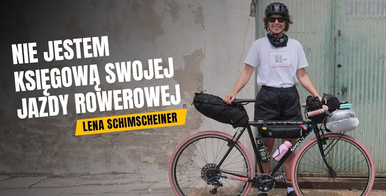 Rower to styl życia, filozofia i wehikuł do dzieciństwa - Lena Schimscheiner