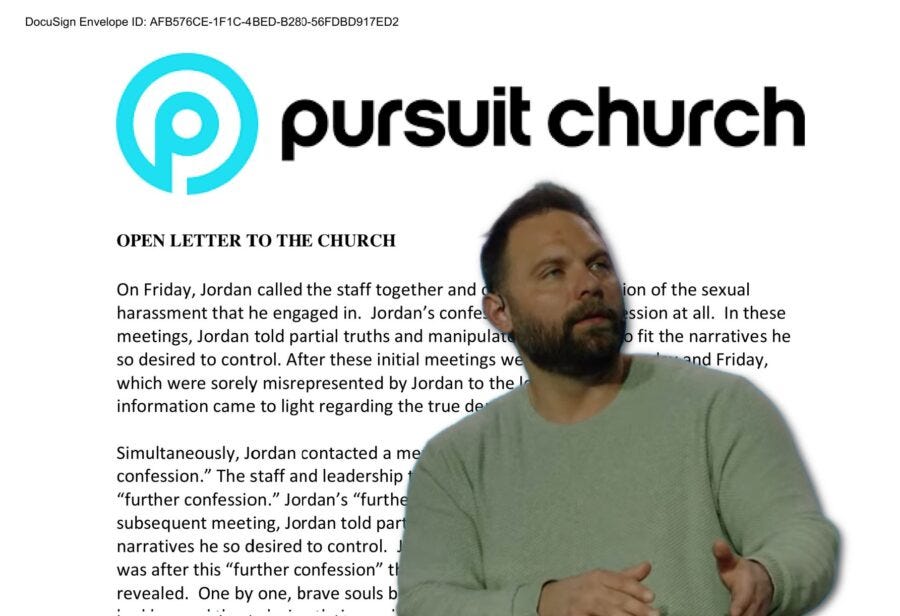 Church’s Harsh Letter to Congregants About Firing Pastor Accused of Sexual Misconduct Earns Universal Praise