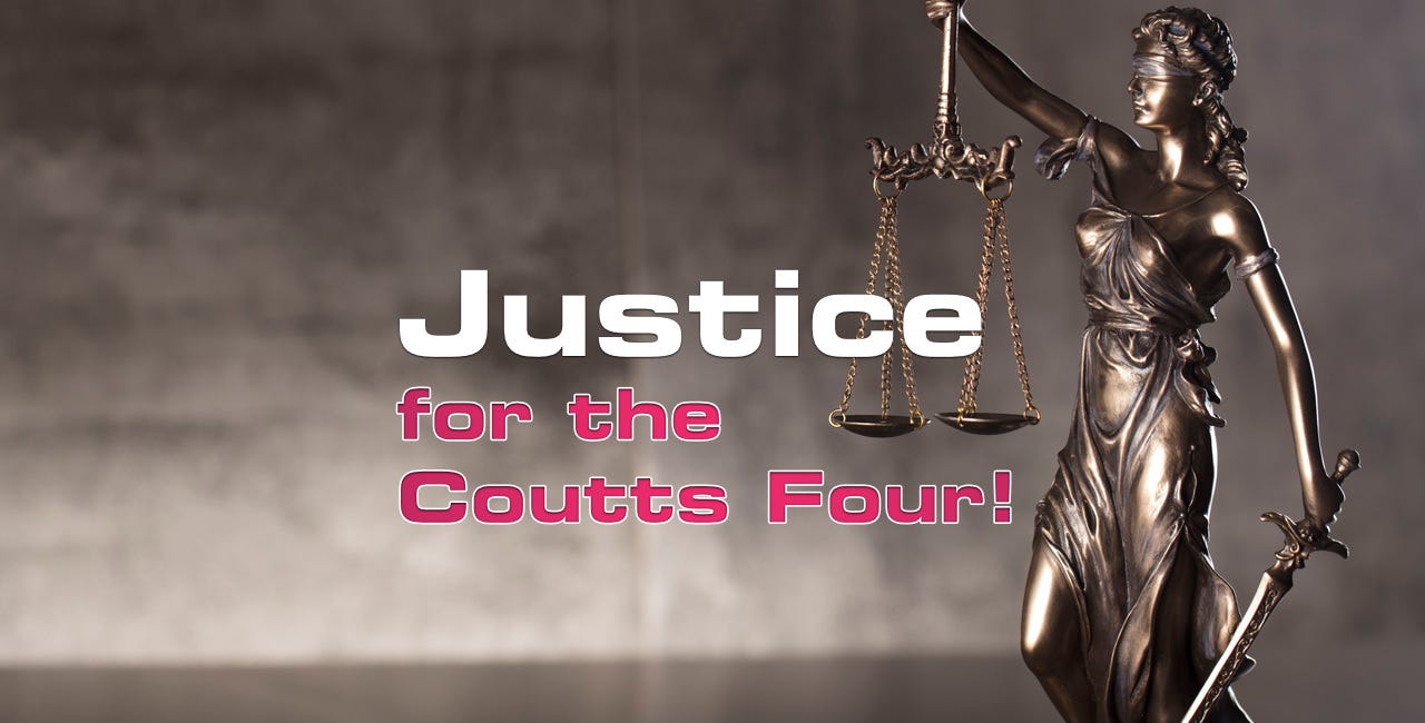 Change of Venue Case Magnifies Court's Mistreatment of the Coutts Four 