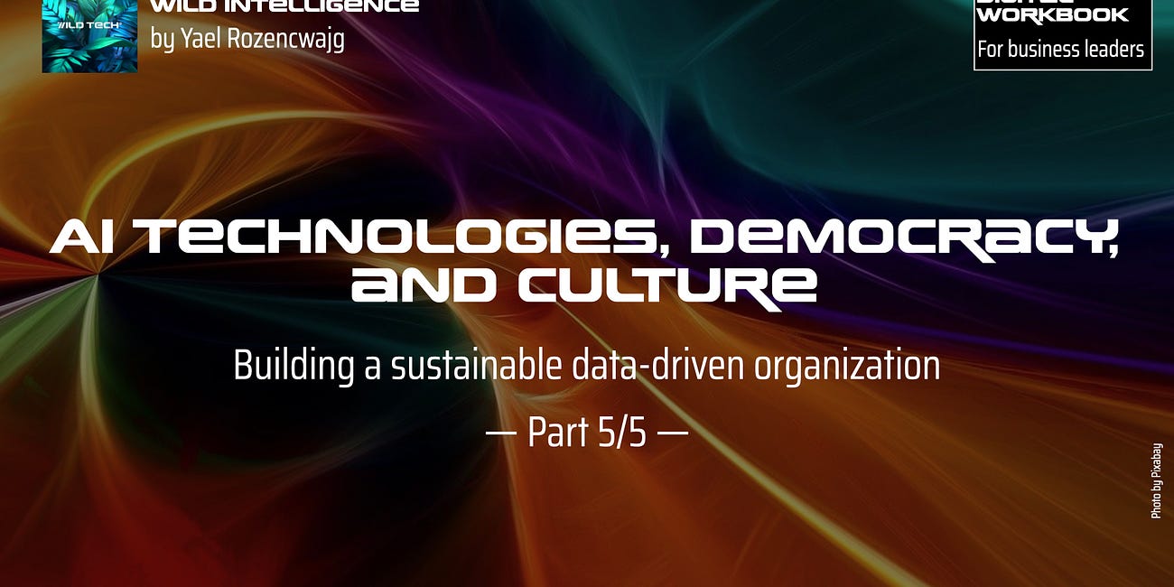 Workbook: Building a sustainable data-driven organization, part 5