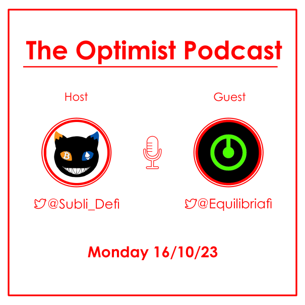 The🔴Optimist Podcast #35: Equilibria - Yield booster protocol 