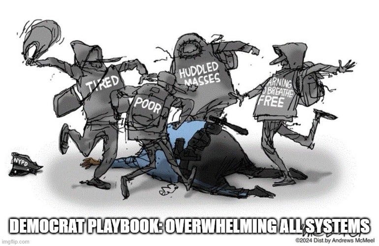 Democrat Playbook: Overwhelming All Systems