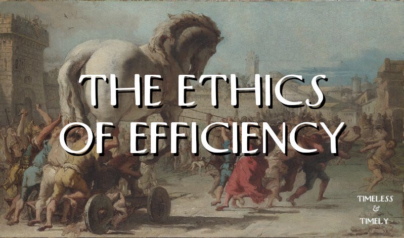 The Ethics of Efficiency