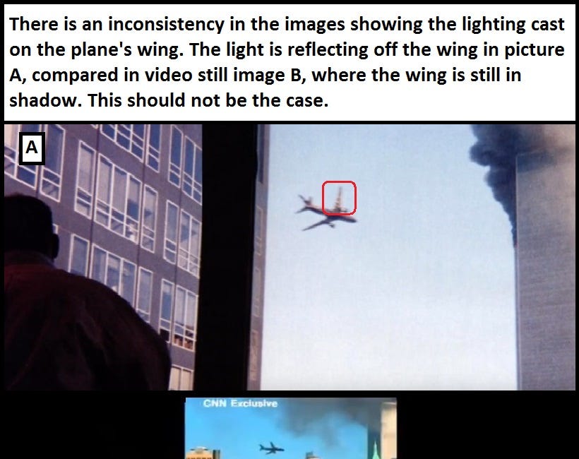 When Light is not Doing What it is Meant to Do? A Study of the Second Plane Images on 9/11