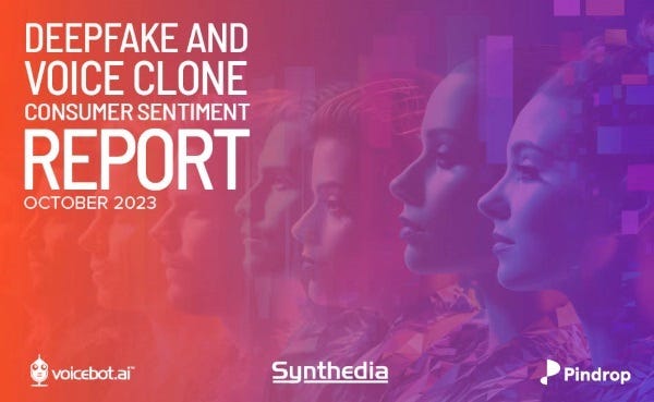 New Report - Deepfake and Voice Clone Consumer Sentiment and Experience 