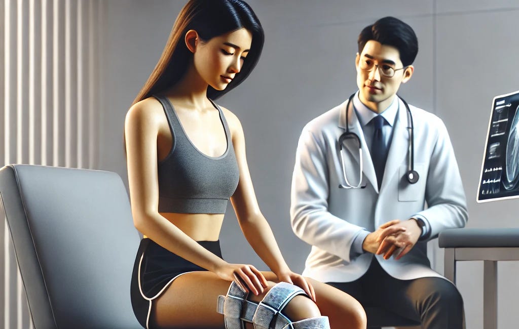 3-in-1 Wearable Knee Device for Pain and Inflammation Relief
