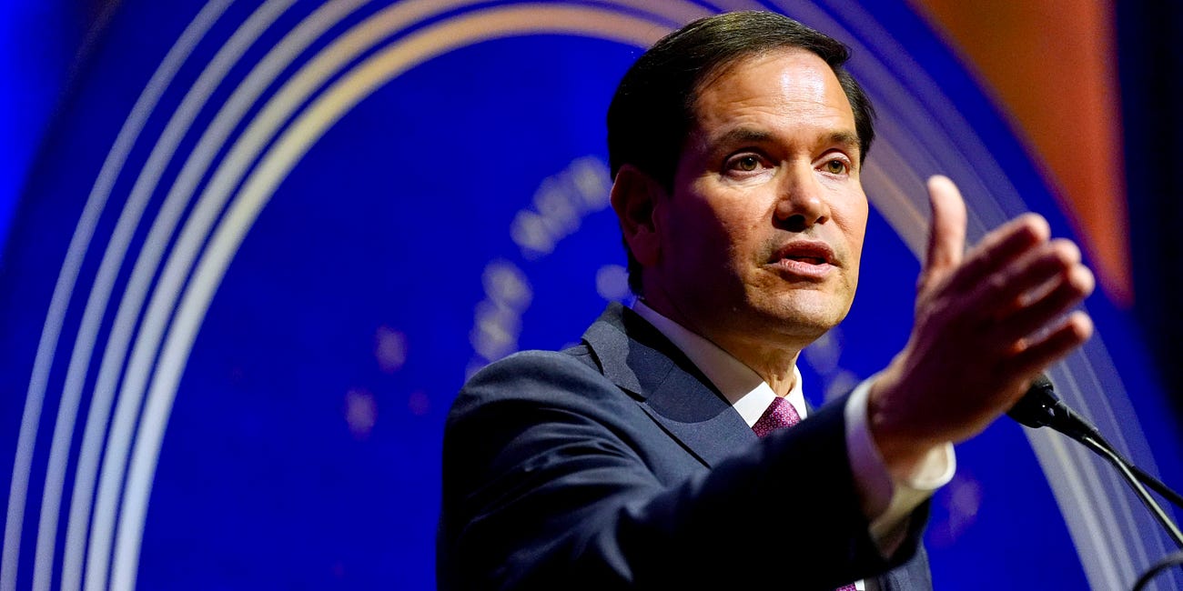 MARCO RUBIO’S ‘END OF HISTORY’ APOLOGIA
