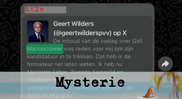 Het Mysterie Markuszower blijft mysterieus