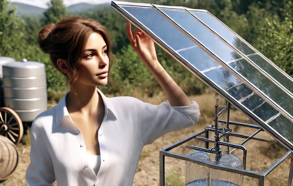 Mixed Wettability Solar Still Cover Boosts Freshwater Output