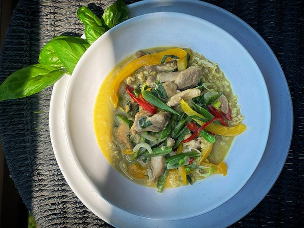 Make Ahead Thai Green Curry