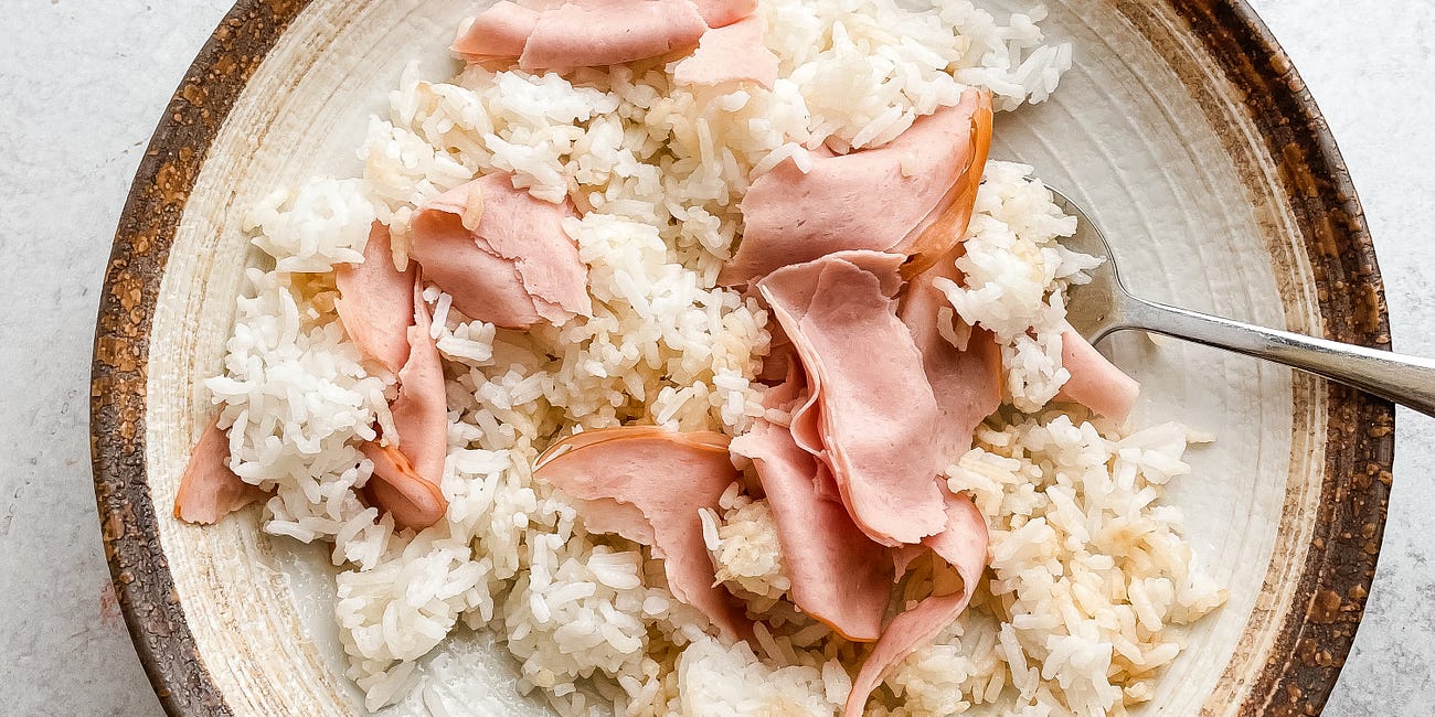 Crossroads, No. 1: Soleil Ho's Buddig Turkey Slices Over Rice