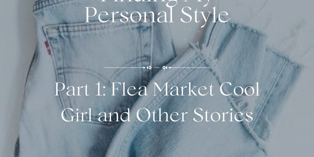 Finding My Personal Style 