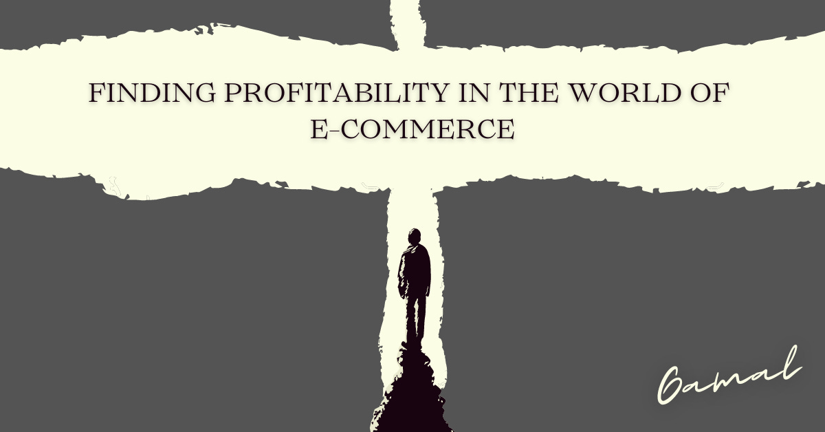 Finding Profitability in the World of E-Commerce