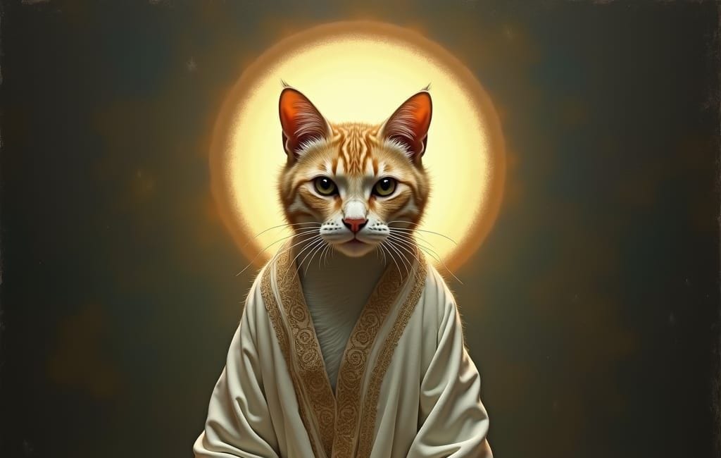 Cat Jesus and the Holy Lawn Dart