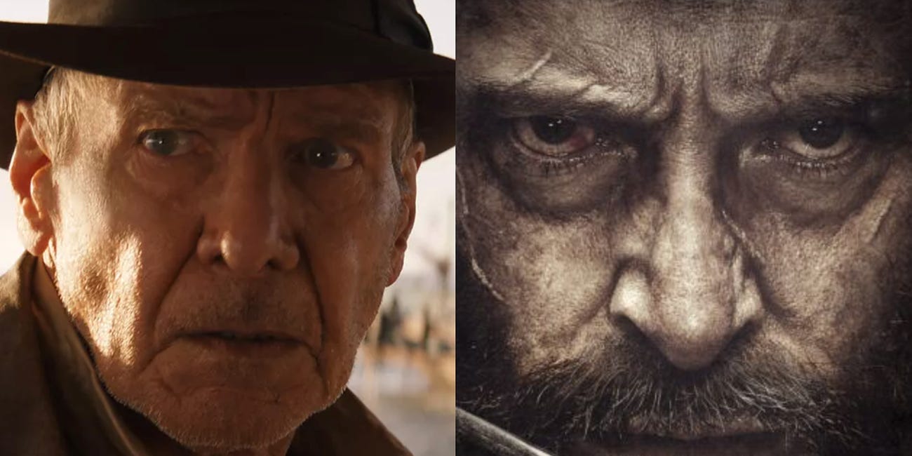 A Tale of Two (Aging) Heroes: LOGAN and INDIANA JONES AND THE DIAL OF DESTINY