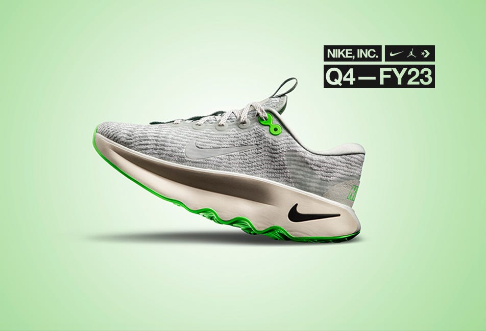 Nike의 Next Step: 재고 정리로 인한 수익성은 악화되지만, 점점 더 굳건해지는 디지털 전략