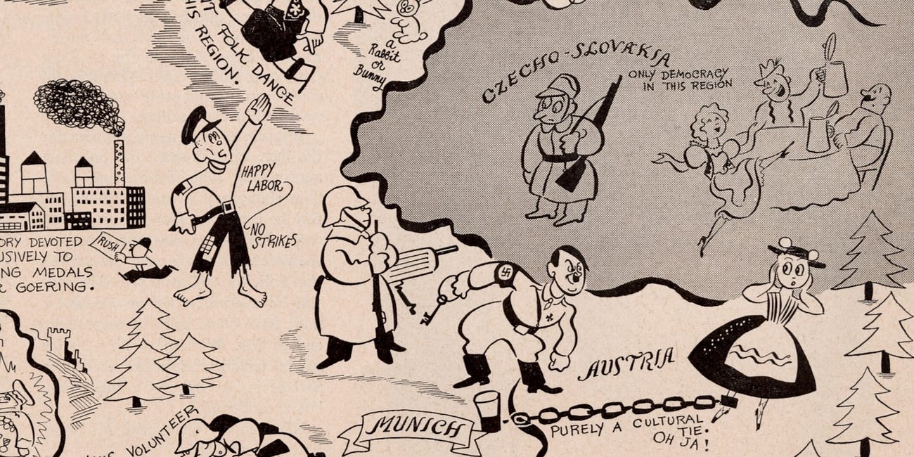 A Map of Herr Hitler's Heaven (1938)