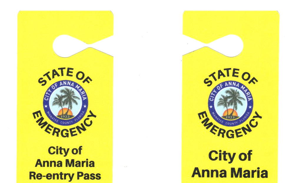 Anna Maria Requires New Reentry Tags Ahead of Hurricane Season