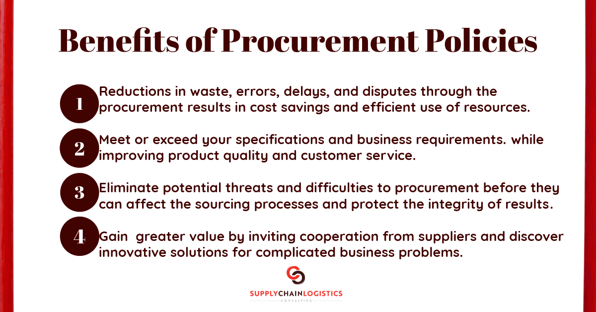 SCLCI Back-to-Basics: "The Benefits of Procurement Policies"