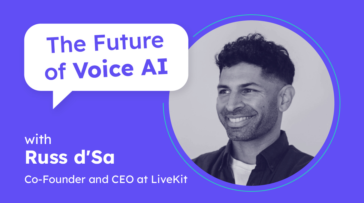 AI Agents running on WebRTC | Russ d'Sa (Co-Founder & CEO of LiveKit)