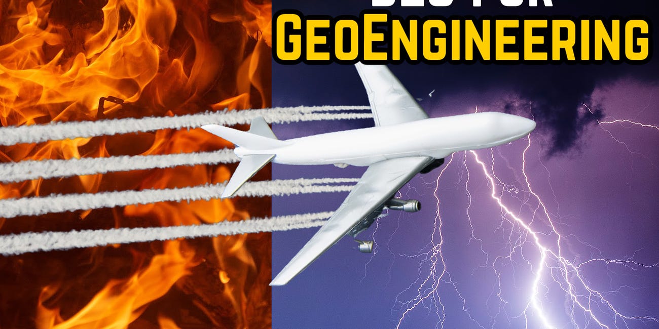 Chemtrails: Drought & Storms will Make People BEG US for GeoEngineering to Save Them (2009)
