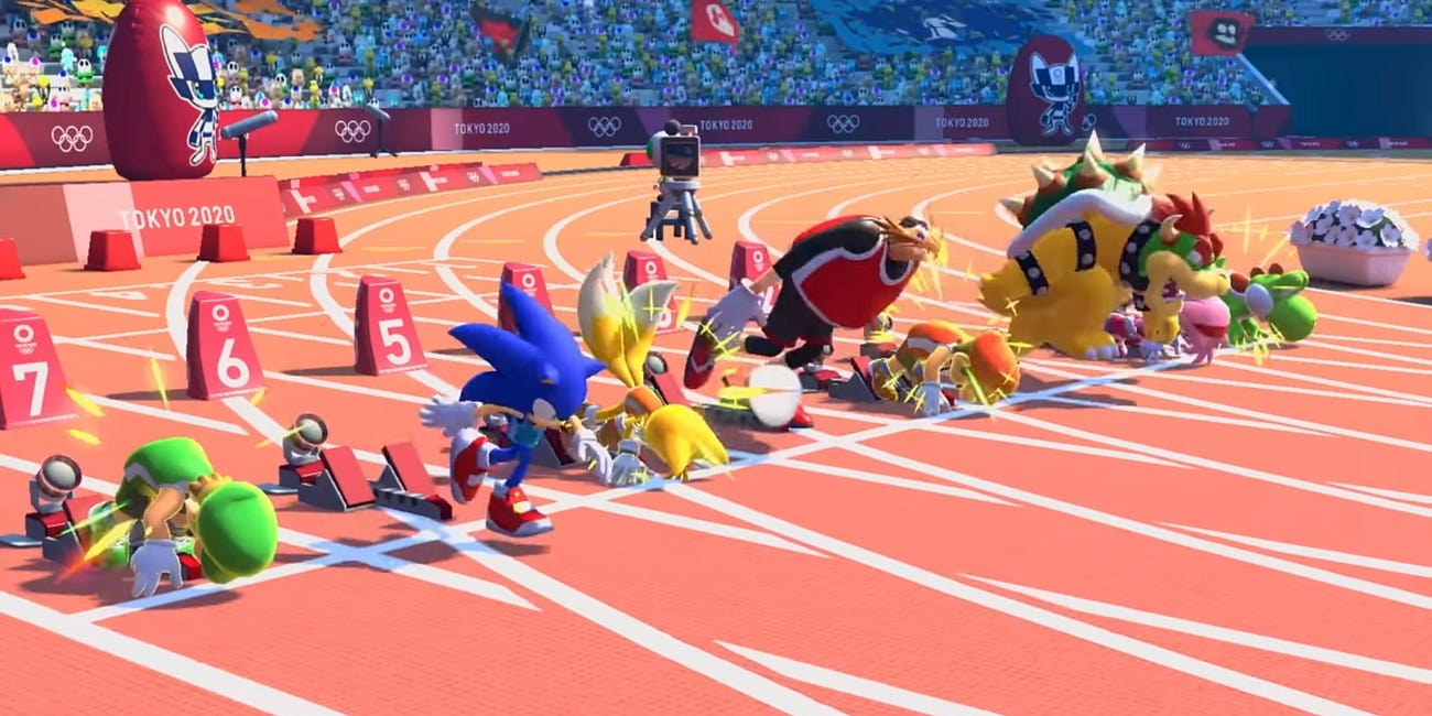 Olympics Disqualifies 'Mario & Sonic' Partnership, Swims Bafflingly Toward NFTs