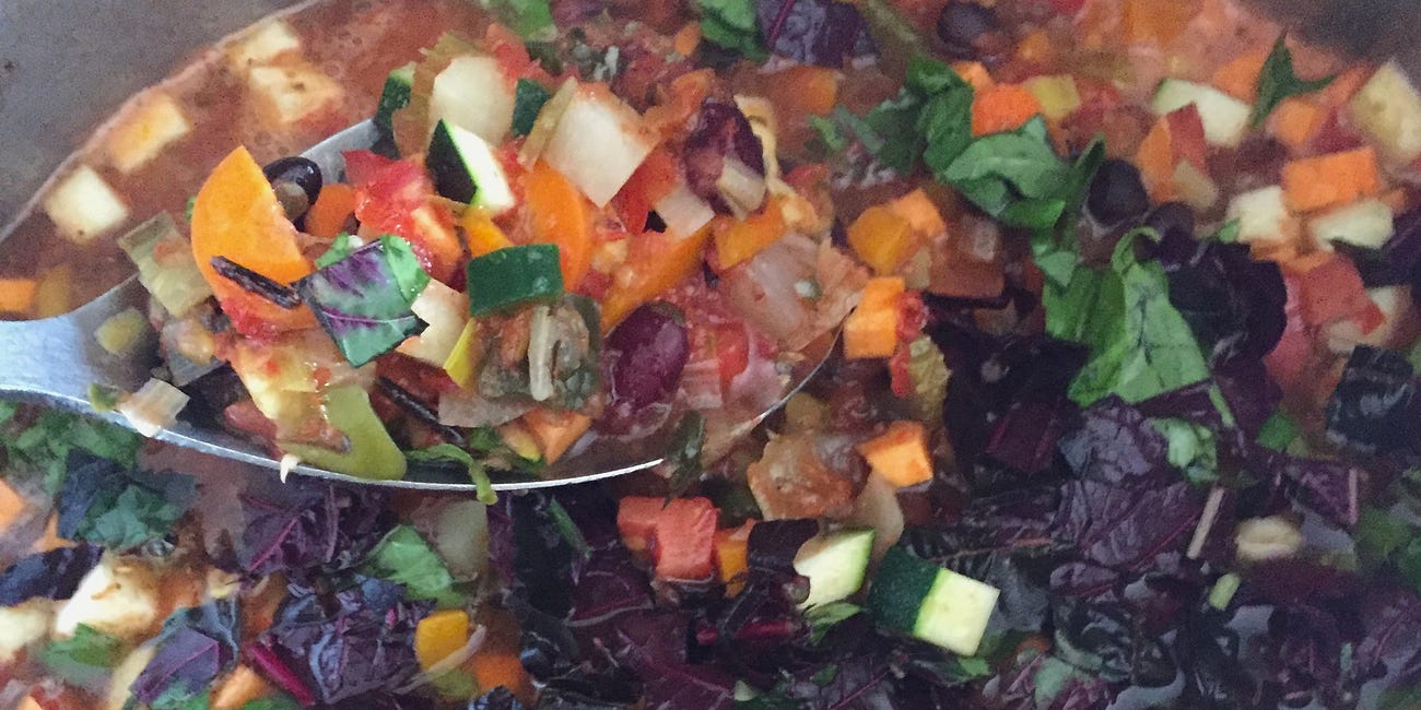 Garden Minestrone Soup 