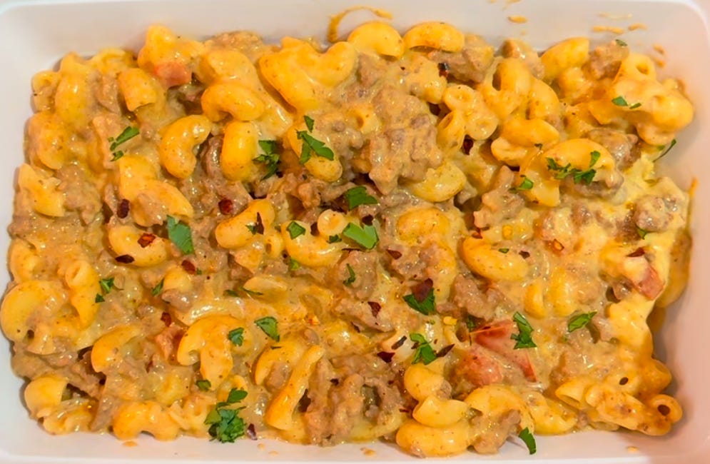 Taco Mac and Cheese: High-Protein Comfort Food