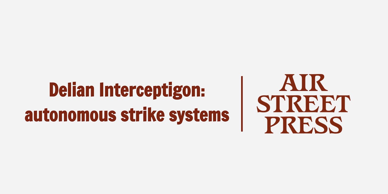 Delian Alliance Industries launches Interceptigon autonomous strike systems