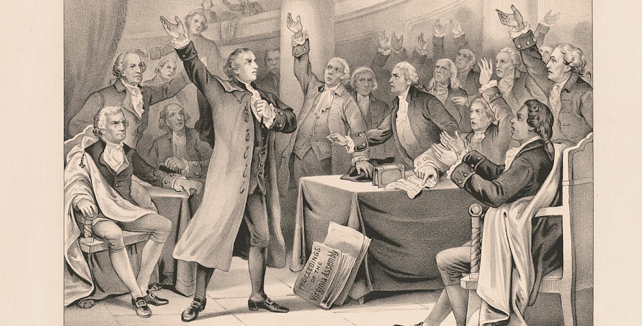 Patrick Henry’s ‘Give Me Liberty, or Give Me Death!’ Speech