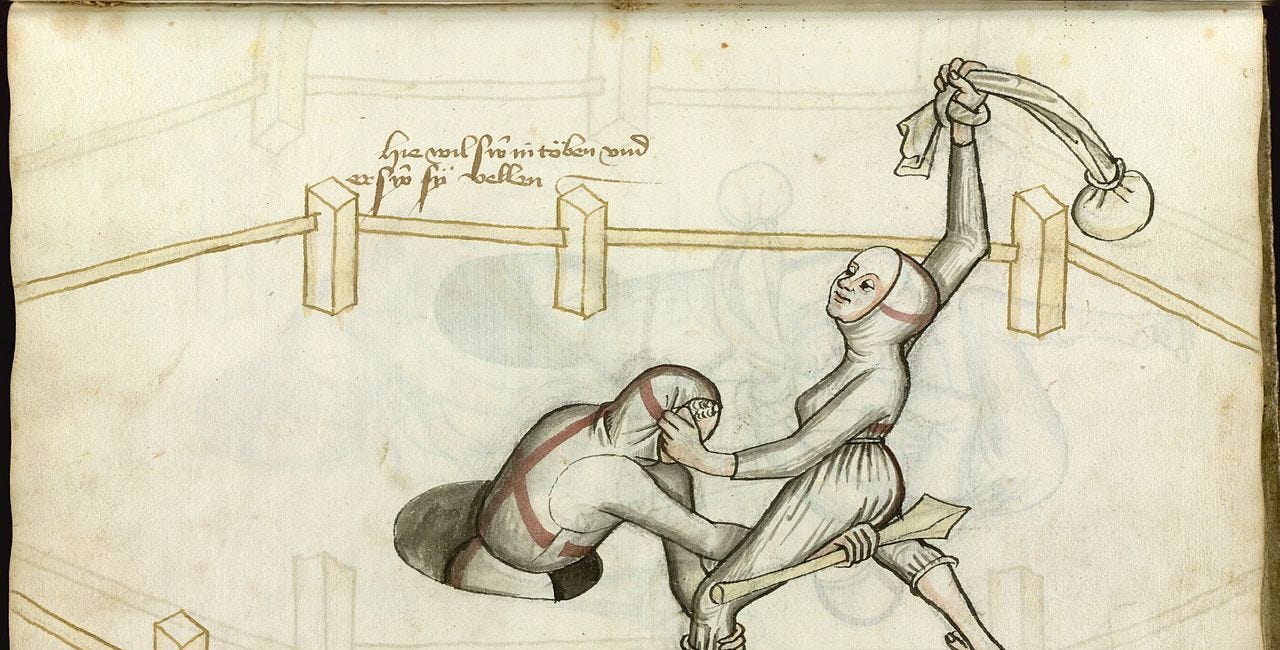 Medieval Divorce by Combat (1467)
