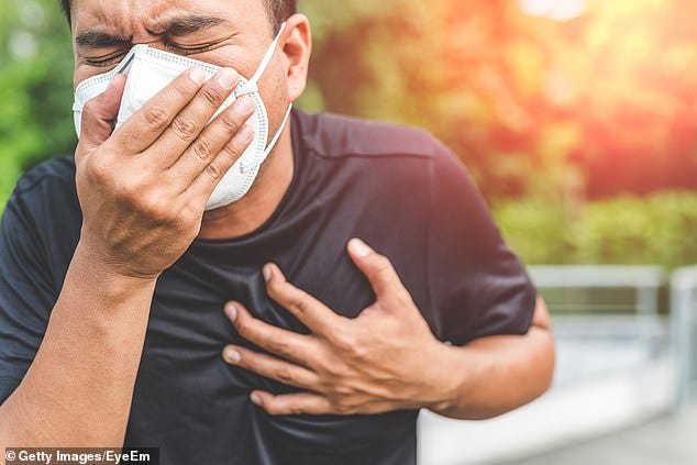 Masks shed plastic particles that embed in artery walls and associate with 4.5X risk of heart attack, stroke, or death