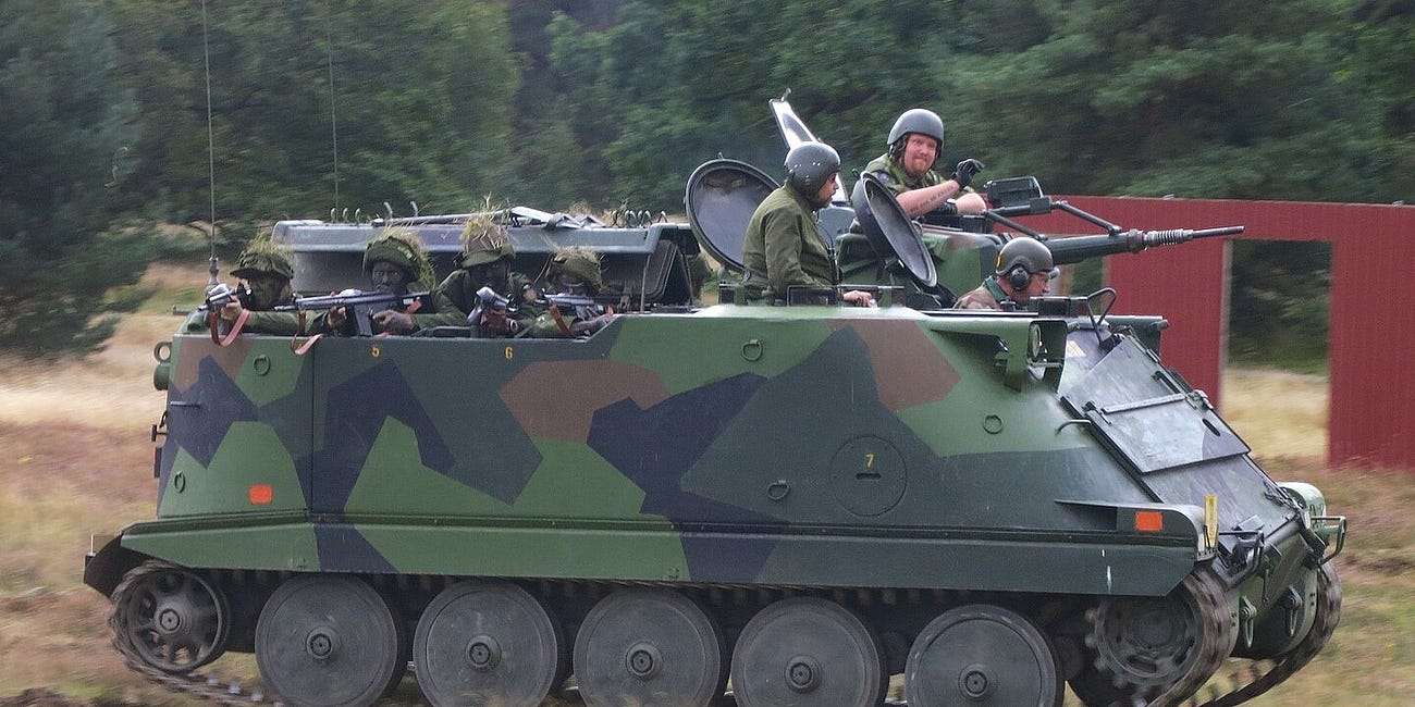 Sweden Is Giving Ukraine Every PBV 302 Armored Personnel Carrier It Has. Potentially Hundreds of Them.