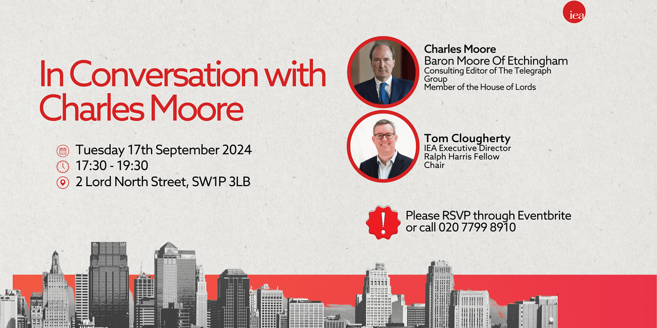 IEA In Conversation with Charles Moore