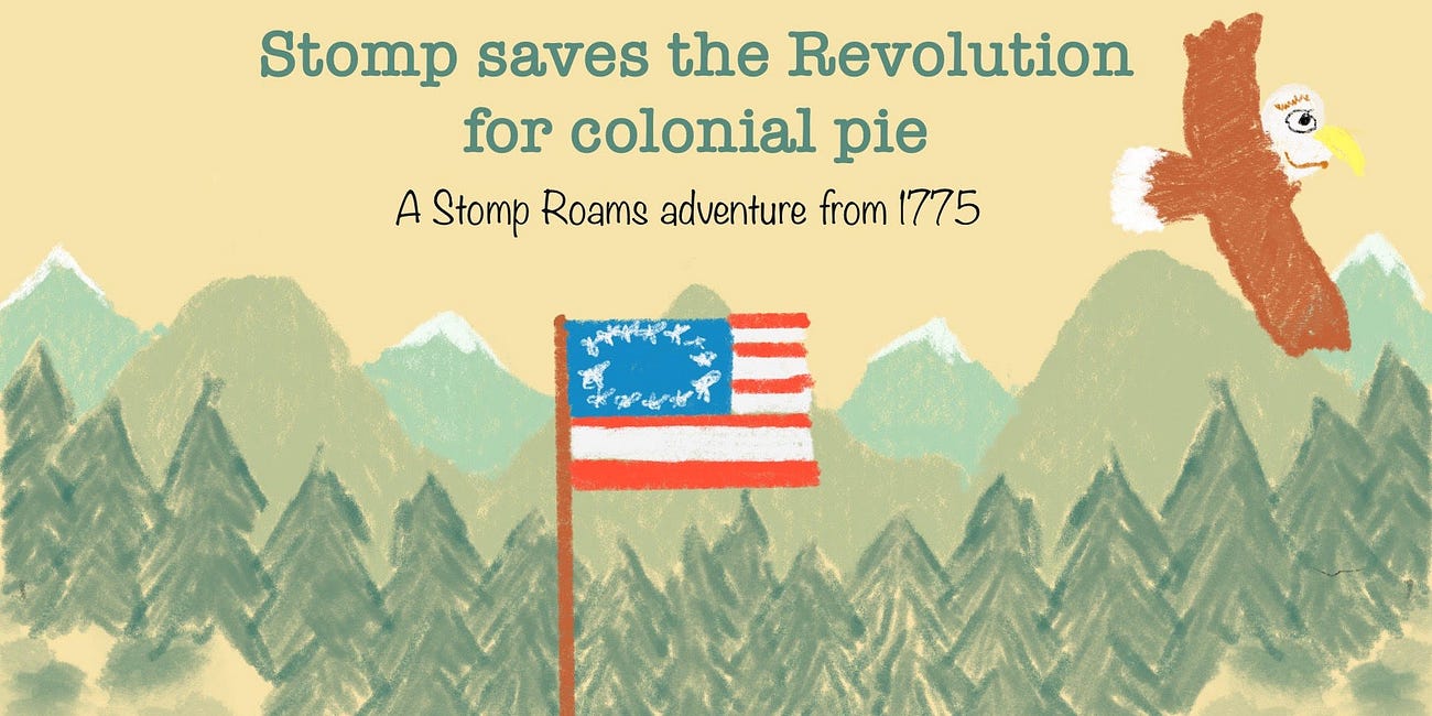 Stomp saves the Revolution for colonial pie