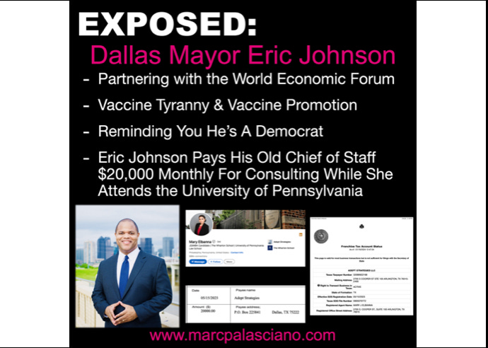 Exposed: Dallas Mayor Eric Johnson