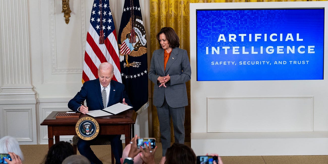 Biden's Executive Order on AI is a big step forward!