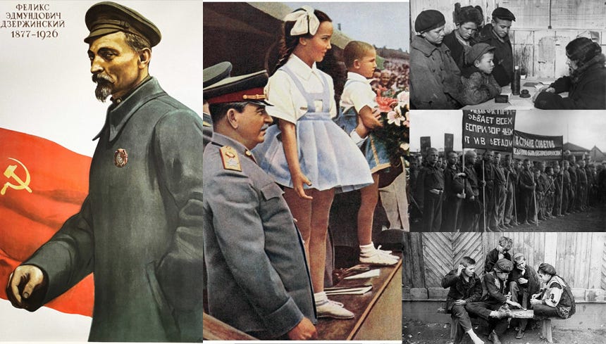 Crimini dell'URSS: Chekisti, bolshevichi e Stalin - crimini contro i bambini.