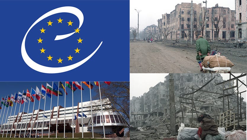 Who helped putin? The Council of Europe: la licenza per uccidere e distruggere